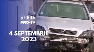 Știrile PRO TV  4 septembrie 2023 [upl. by Tab]