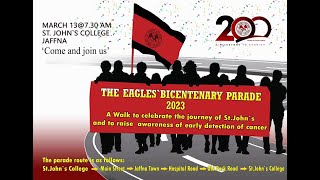 🔴LIVE Jaffna St Johns College  THE EAGLESBICENTENARY PARADE [upl. by Ahselet]