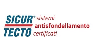 SICURTECTO  Sistema Antisfondellamento certificato e assicurato [upl. by Nomahs]