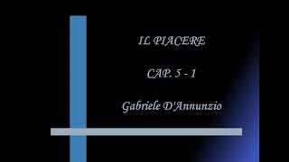 IL PIACERE 5  1  Gabriele DAnnunzio [upl. by Hutson]