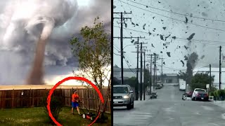 People Who Survived Terrifying Tornadoes [upl. by Edualc]