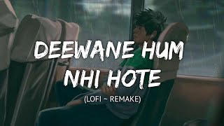 Deewane Hum Nahi Hote Slow and Reverb  Lofi  Hindi  Slow and Reverb songs  Lyrical Audio [upl. by Ainedrag]