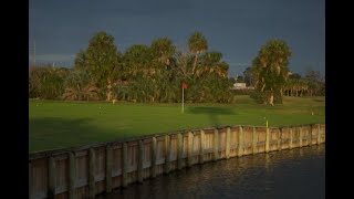 Jax Beach Golf Course hole 10 HD [upl. by Welcher487]