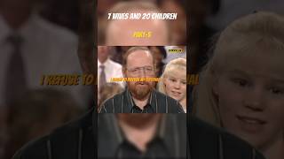 Polygamy debate  He has 7 wives amp 20 children  part5 judgejudy shorts [upl. by Lizette]