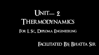 Thermodynamics Part 1 [upl. by Davy]