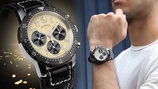 Wrist Check New Wancher Aero Nacht Tsukimi Chronograph Watch [upl. by Gonzalo]