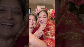 Shaadi ko 32 YEARS ho gaye 😨🥺recreating Mums wedding look😱grwm dulhan wedding [upl. by Ettenej]