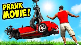 50 Ways To PRANK in GTA 5 Movie [upl. by Burwell618]