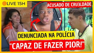 🟠A CASA CAIU Gizelly é PEGA no PULO e ACUSA SACHA do PIOR JOJO é DENUNCIADA na POLÍCIA e🔥 [upl. by Gavan469]