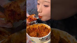 MUKBANG  Chicken Wings and Rice  Makanan Spicy Food  Mokbang Ph Spicy Food [upl. by Dlonyer238]