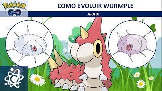 Como evoluir Wurmple para Silcoon ou Cascoon no Pokémon GO [upl. by Eignat]