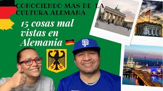 COSAS QUE NO SON BIEN VISTAS EN ALEMANIA 🇩🇪  CONOCIENDO MAS UN POCO LA CULTURA ALEMANA [upl. by Berner]