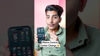 iPhone Control Center Change 🤯 iphone tech appleiphone [upl. by Livia]