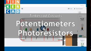 Intro to Tinkercad Circuits Part 2  Varying the resistance of an LED circuit [upl. by Anilok]