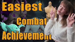 OSRS Easiest Combat Achievements [upl. by Maloy]