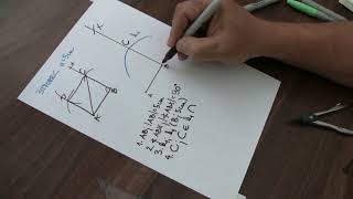 Rovnobežníky  jednoduché konštreukcie  štvorec [upl. by Ontina]