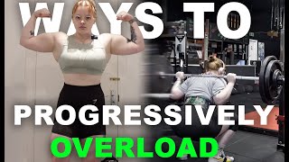 Ways To Progressively Overload In The Gym [upl. by Mord]