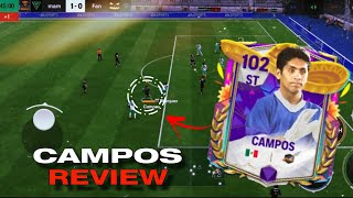 102 rated Jorge campos review  is he any good   fc mobile [upl. by Megen]