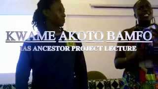 KABE explains Ancestor Project at University of Ghana Legon [upl. by Fredra161]