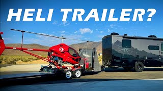 Low Rider TRAILER for your HELICOPTER Fly it from Anywhere [upl. by Jeniece]