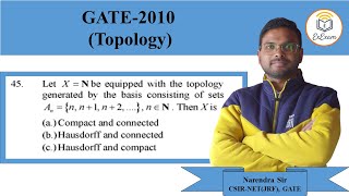 Question No 45  Topology  Gate2010MAMathematics [upl. by Christopher]