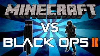 Black Ops 2 meets Minecraft [upl. by Aerdnaz549]