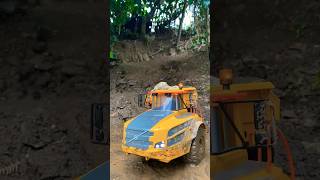 RC 6X6 TRUCK OFFROAD rc toys construction work water offroad volvo strong truck 🚜🚧🎮🌴💧 [upl. by Inaliak282]