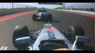 F1 2012  Lewis Hamilton overtakes Sebastian Vettel onboard FULL HD [upl. by Drofhsa]