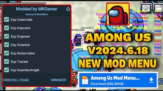 Among Us V2024618 Mod Menu  Among Us Mod Apk V2024618  Among Us Mod Menu Apk [upl. by Ainsley]