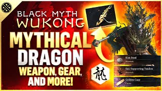 Black Myth Wukong  4 Secret Dragon Bosses amp INSANE Mythical Weapon amp Transformation [upl. by Ataymik]