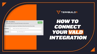 How to Connect Your Vald Integration [upl. by Lurie65]