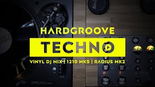 Hardgroove Techno  Vinyl DJ SET by Rhythm Academy [upl. by Rahm]