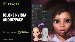 Getting Started with iClone NVIDIA Audio2Face Plugin  iClone Tutorial [upl. by Halimak203]