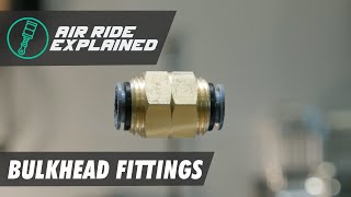 Air Ride Bulkheads Explained by Bag Riders [upl. by Nylhtak]