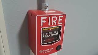 Notifier Fire Alarm System Test 28 [upl. by Hanid467]