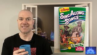 SHDD 241  Disney SingAlongSongs The Bare Necessities Disney VHS review  One Take No Jump Cuts [upl. by Kirat398]