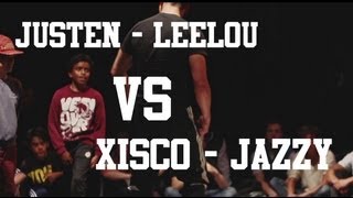 Justen amp Leelou vs Xisco amp Jazzy [upl. by Anoo295]