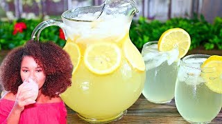 How To Make Homemade Lemonade Using Real Lemons  The Best Lemonade Recipe [upl. by Hauger]