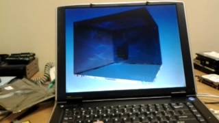 Knoppix running from Live DVD WHILE installing to HDD [upl. by Ardie]