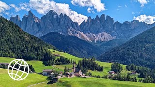 Dolomites Italy Amazing Places 4K [upl. by Bess]