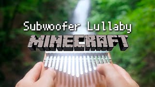 Subwoofer Lullaby  Minecraft C418【TABS】 Kalimba Cover [upl. by Zandra]