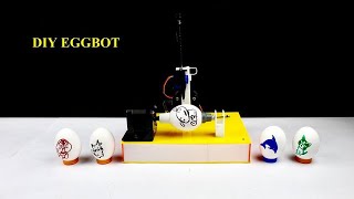 How to Make an Eggbot at HomeEgg Painting Machine [upl. by Stilu]