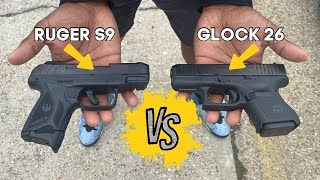 Glock 26 Gen 5 vs Ruger Compact Security 9  Budget vs Pricey [upl. by Vins905]