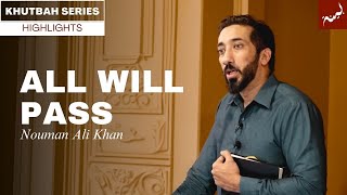 Beyond Joy amp Struggle  Khutbah Highlight  Nouman Ali Khan [upl. by Yorel]