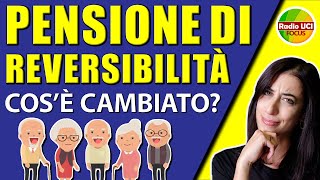 PENSIONE di REVERSIBILITÀ cosè cambiato [upl. by Drusilla191]