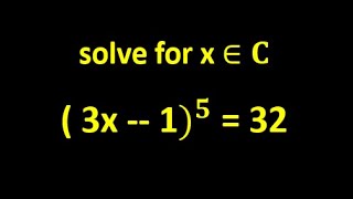 a nice way to solve a quintic equation [upl. by Irtemed531]