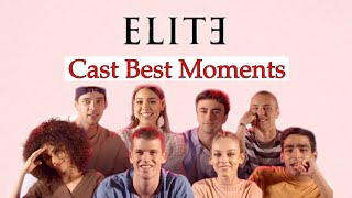 Elite Cast  Best Moments [upl. by Ramah]