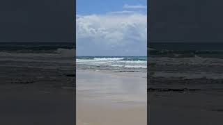 Mudjimba beach coast waves travel holidays caravanlife [upl. by Eerihs]