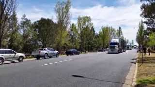 2014 Bathurst 1000 Truck Parade [upl. by Ilujna]