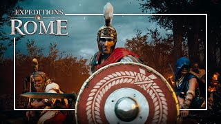 JUEGAZO de ESTRATEGIA y RPG  EXPEDITIONS ROME Gameplay Español Ep 1 [upl. by Yalhsa831]